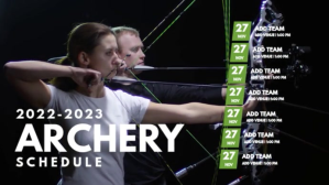 Archery Schedule Template Digital Display (16:9)