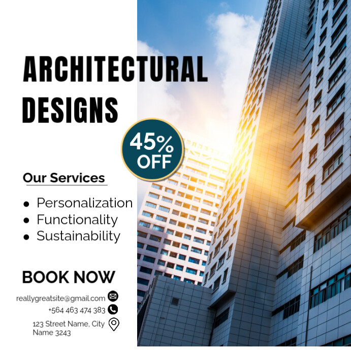 Arch Poster Design Architectural design poster template | PosterMyWall