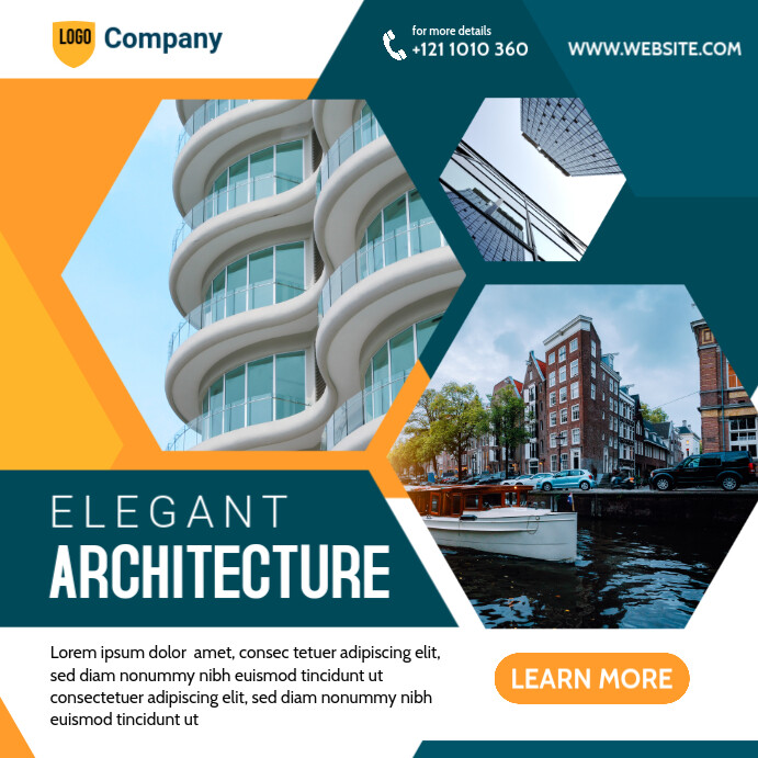 Copy of Architecture Company Banner | PosterMyWall