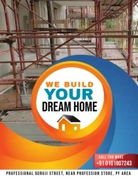 ARCHITECTURE Flyer (US-Letter) template