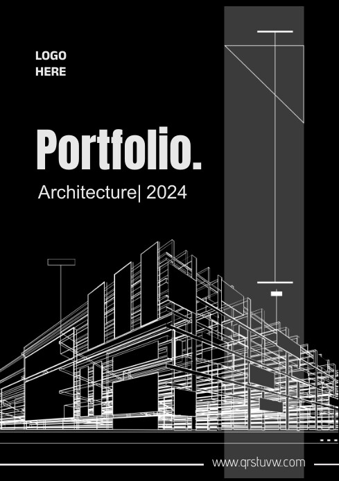 Architecture/portfolio/business/architecture A4 template