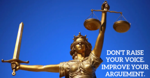 ARGUEMENT FOR JUSTICE QUOTE TEMPLATE Рекламное объявление Facebook