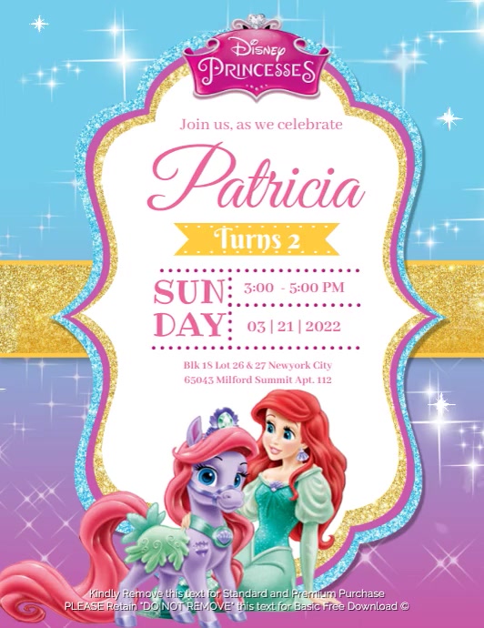 Ariel Template PosterMyWall
