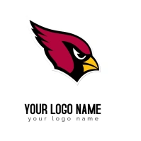 Arizona Cardinals NFL Los Angeles Rams Clevel Logo template