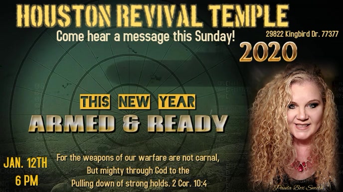Armed & Ready Digital Display (16:9) template