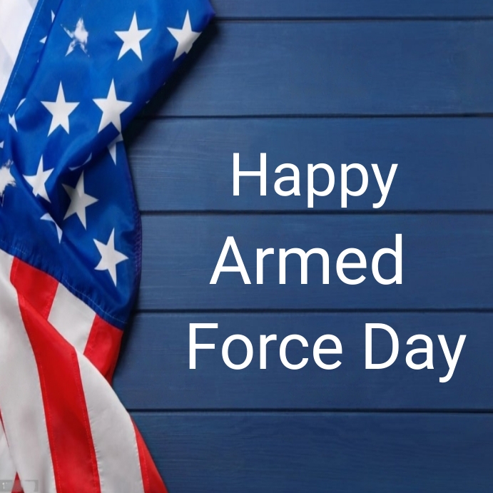 Armed Force Day Instagram Post template