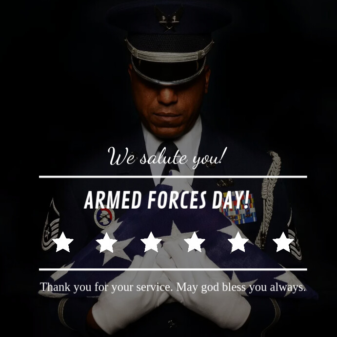 Armed Forces Day Template PosterMyWall armed-forces-day-template-postermywall