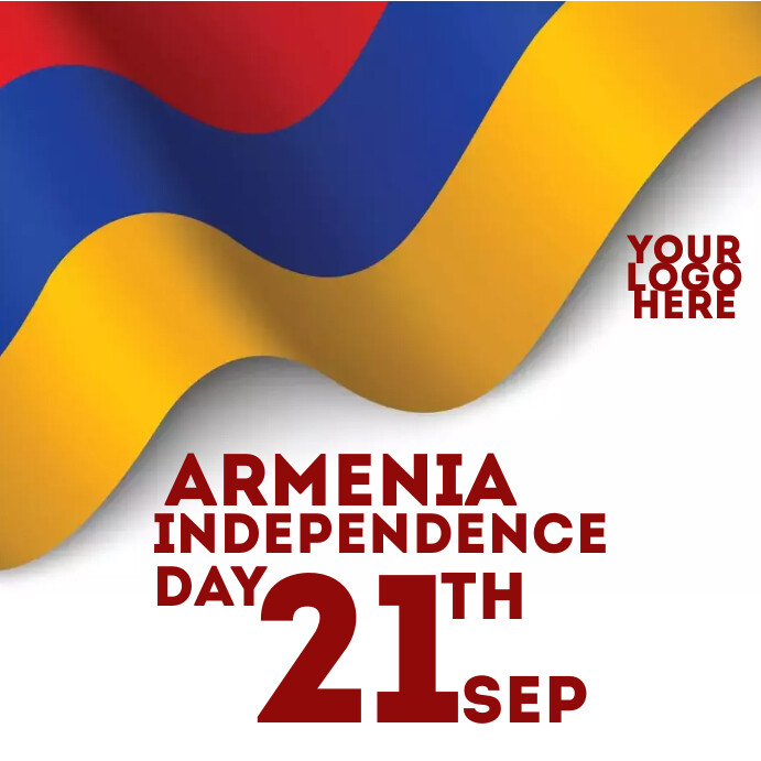 Armenia Independence Day Template | PosterMyWall