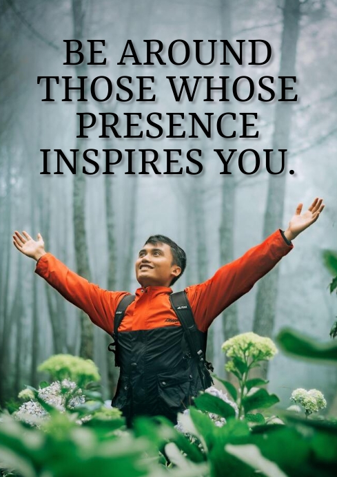 AROUND AND INSPIRES QUOTE TEMPLATE A4