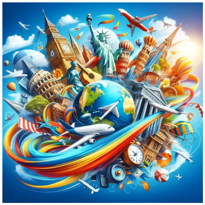 Around the world in color Template | PosterMyWall