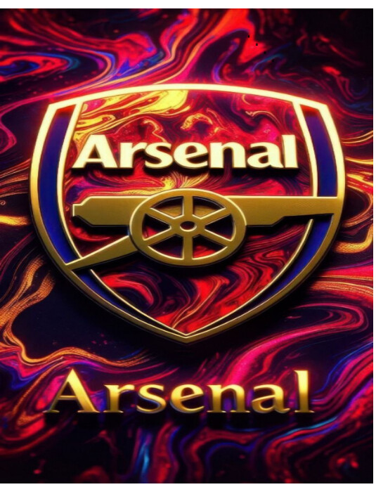 Arsenal logo Flyer (US Letter) template