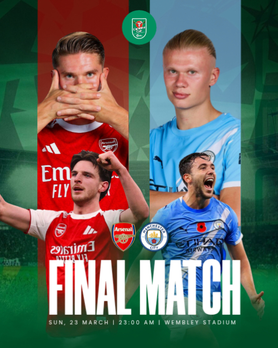 arsenal vs manchester city Template | PosterMyWall