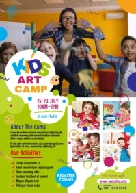 Art Camp A4 template