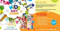 Art Camp Event Ad Isithombe Esabiwe ku-Facebook template