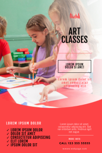 Art Classes Poster Template PosterMyWall