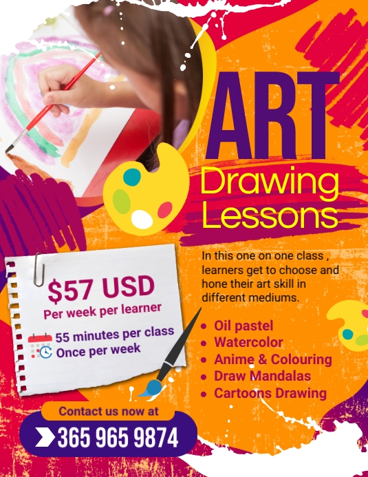 Instragram Post Drawing Art Drawing Lessons Instagram Post Template | PosterMyWall