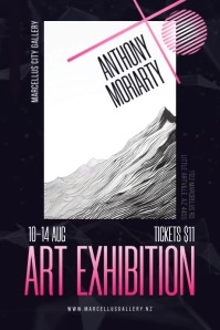 Art Exhibition Poster Flyer template