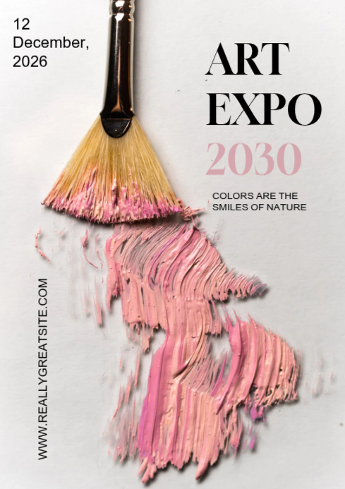 Art Expo A4 , Art Exhibition Template | PosterMyWall