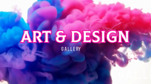art gallery  colorful design  gallery intro Miniatura di YouTube template