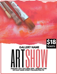 Spring Day Flyer Template Art Show Spring Day Flyer Template Art Show