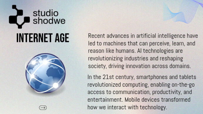 Artificial Intelligence#Internet Age Digital Display (16:9) template