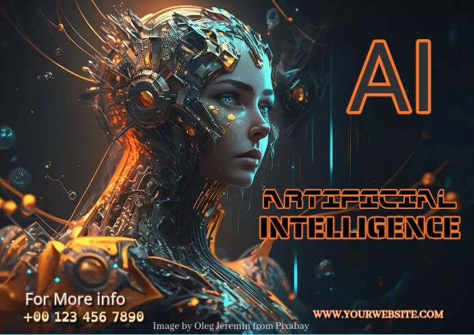 Copy of Artificial Intelligence 4 | PosterMyWall