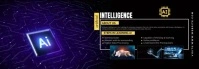 Artificial Intelligence Design Banner di Tumblr template