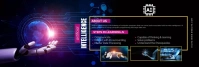 Artificial Intelligence Design LinkedIn Banner template