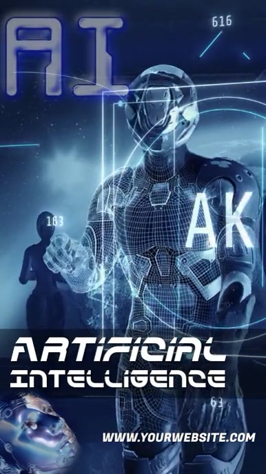 Artificial Intelligence Instagram Reel template