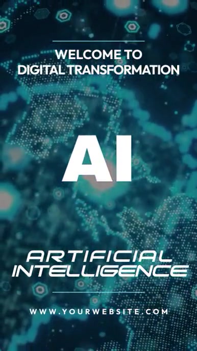 Artificial Intelligence Instagram Reel template
