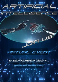 Artificial Intelligence Event Template | PosterMyWall