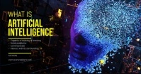 Artificial Intelligence Facebook Event Cover template