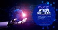 Artificial Intelligence Facebook Share Image template