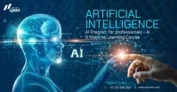 Artificial Intelligence Learning Course Изображение, которым поделились на Facebook template