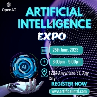 Artificial intelligence poster Template | PosterMyWall