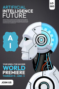 Artificial Intelligence Poster Templat PosterMyWall Artificial Intelligence Poster Templat PosterMyWall