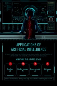 Artificial intelligence poster Template | PosterMyWall