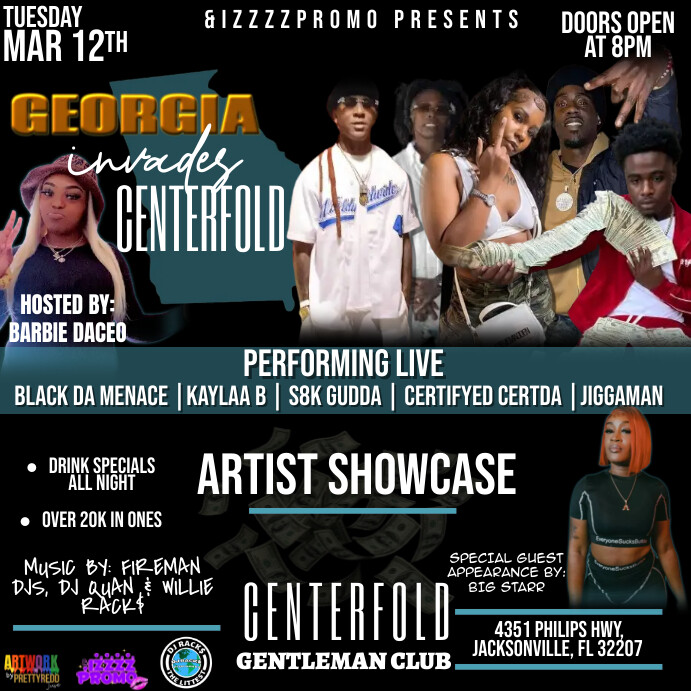 ARTIST SHOWCASE Template | PosterMyWall