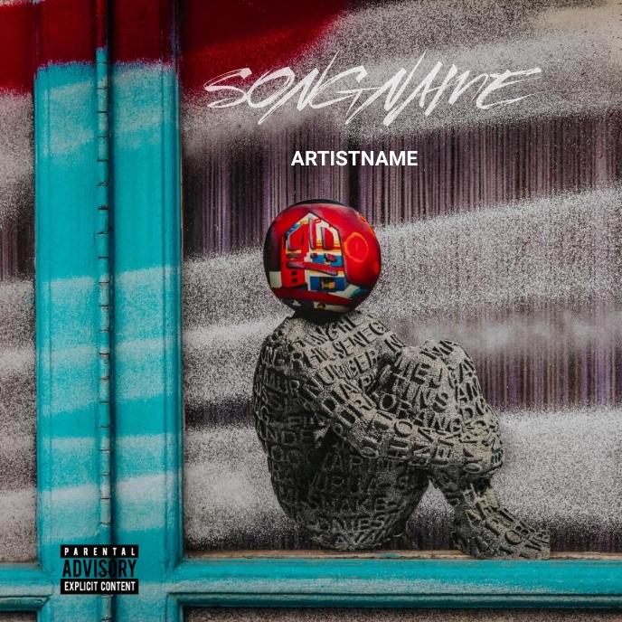 artistic album cover (16) template