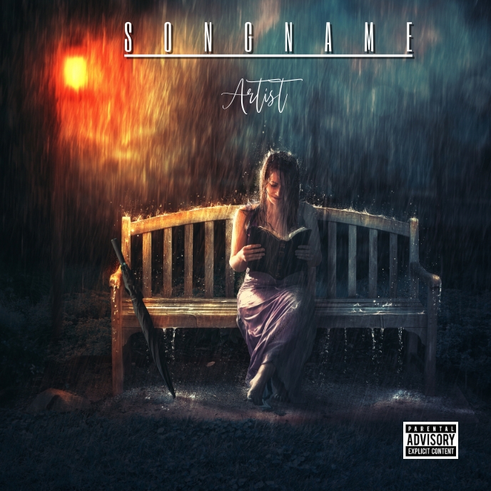 artistic album cover (85) template