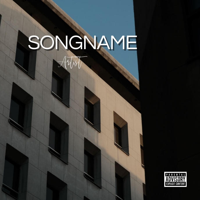 artistic album cover (88) template