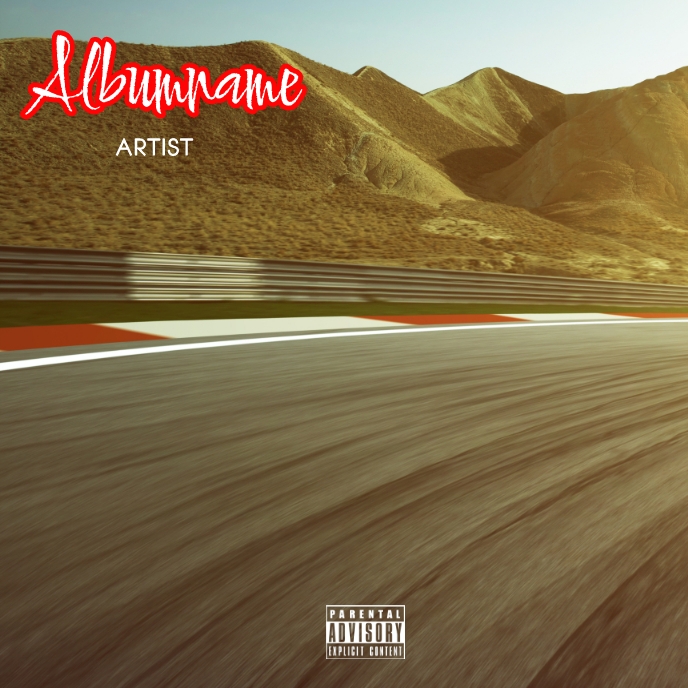 artistic album cover (48) template
