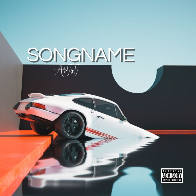 artistic album cover (73) template