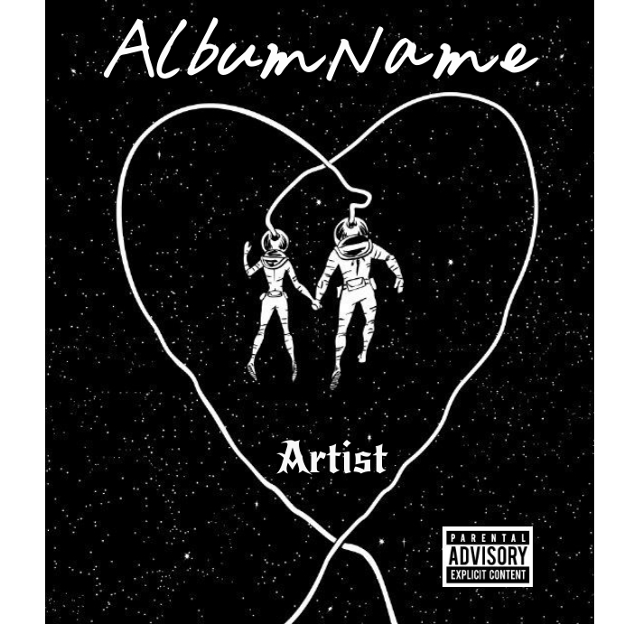 artistic album cover Template PosterMyWall