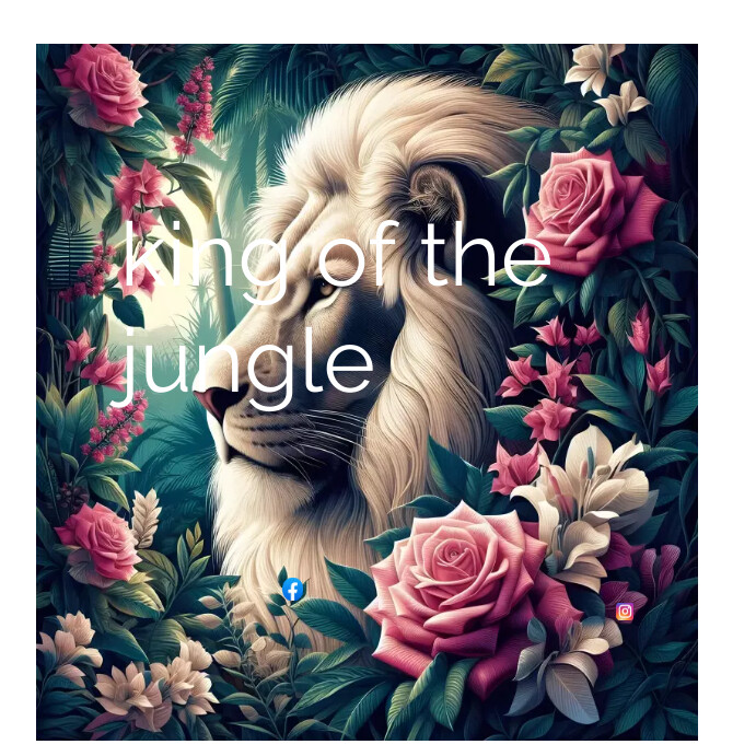 Artistic Animal poster Template | PosterMyWall