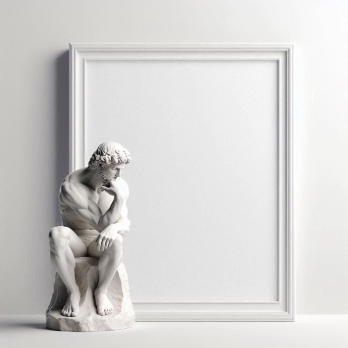 Plantilla de Artistic background frame template | PosterMyWall