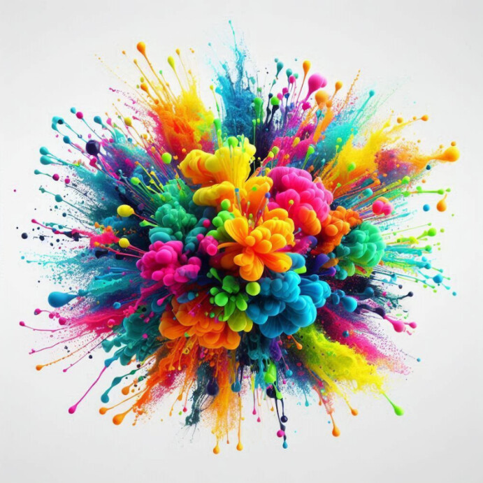 Artistic splash background Template | PosterMyWall