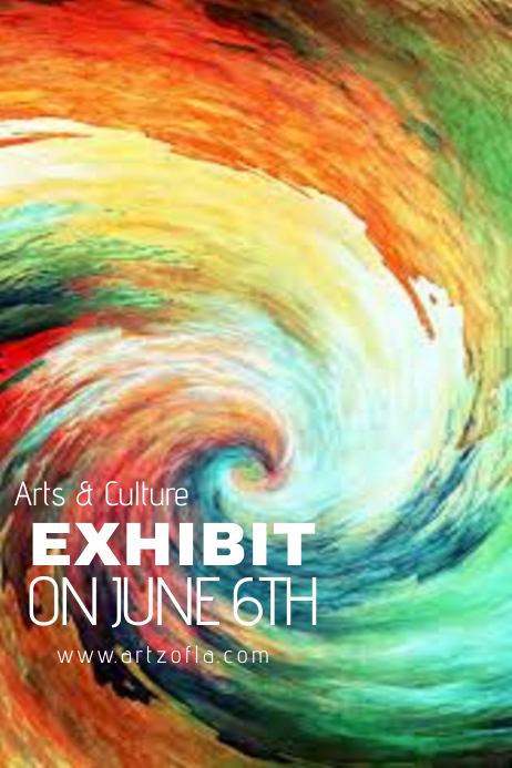 Artsy Culture Event Flyer Poster Ad template