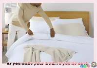 As we make our bed Postcard template