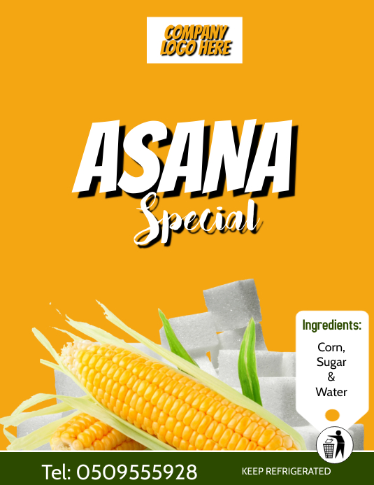 Asana Drink | PosterMyWall